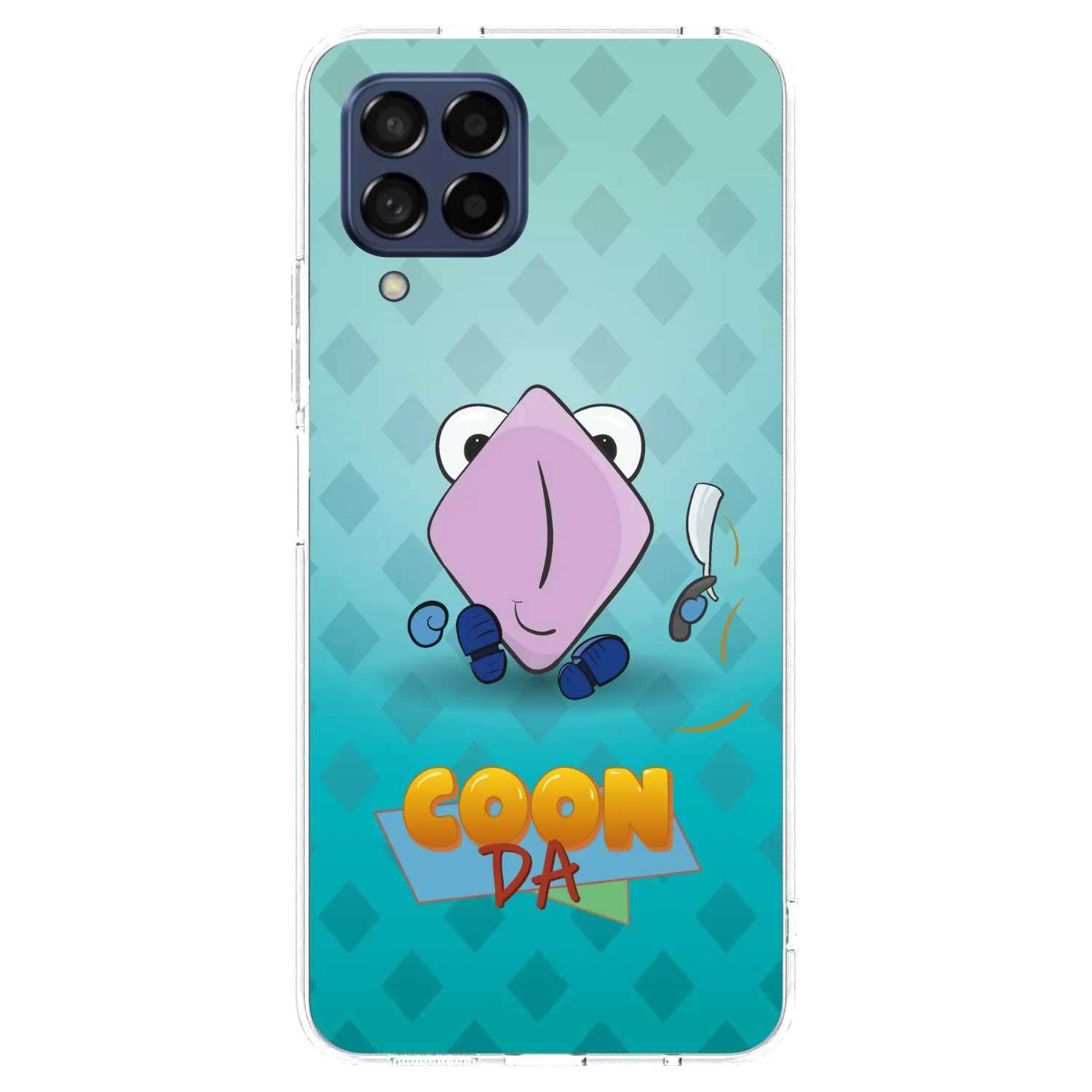 Picasee silikónový prehľadný obal pre Samsung Galaxy M53 5G - COONDA holátko - světlá
