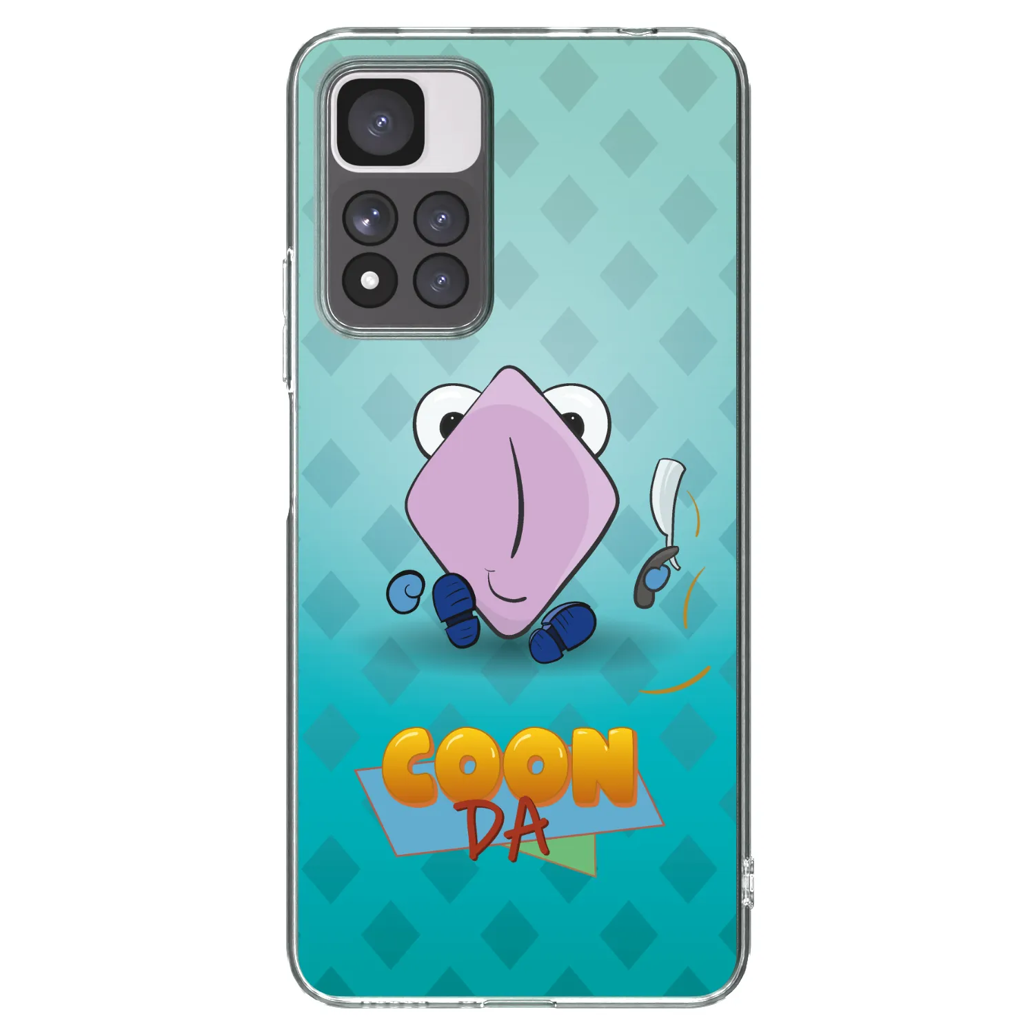 Picasee silikónový prehľadný obal pre Xiaomi Redmi Note 11 Pro+ 5G - COONDA holátko - světlá