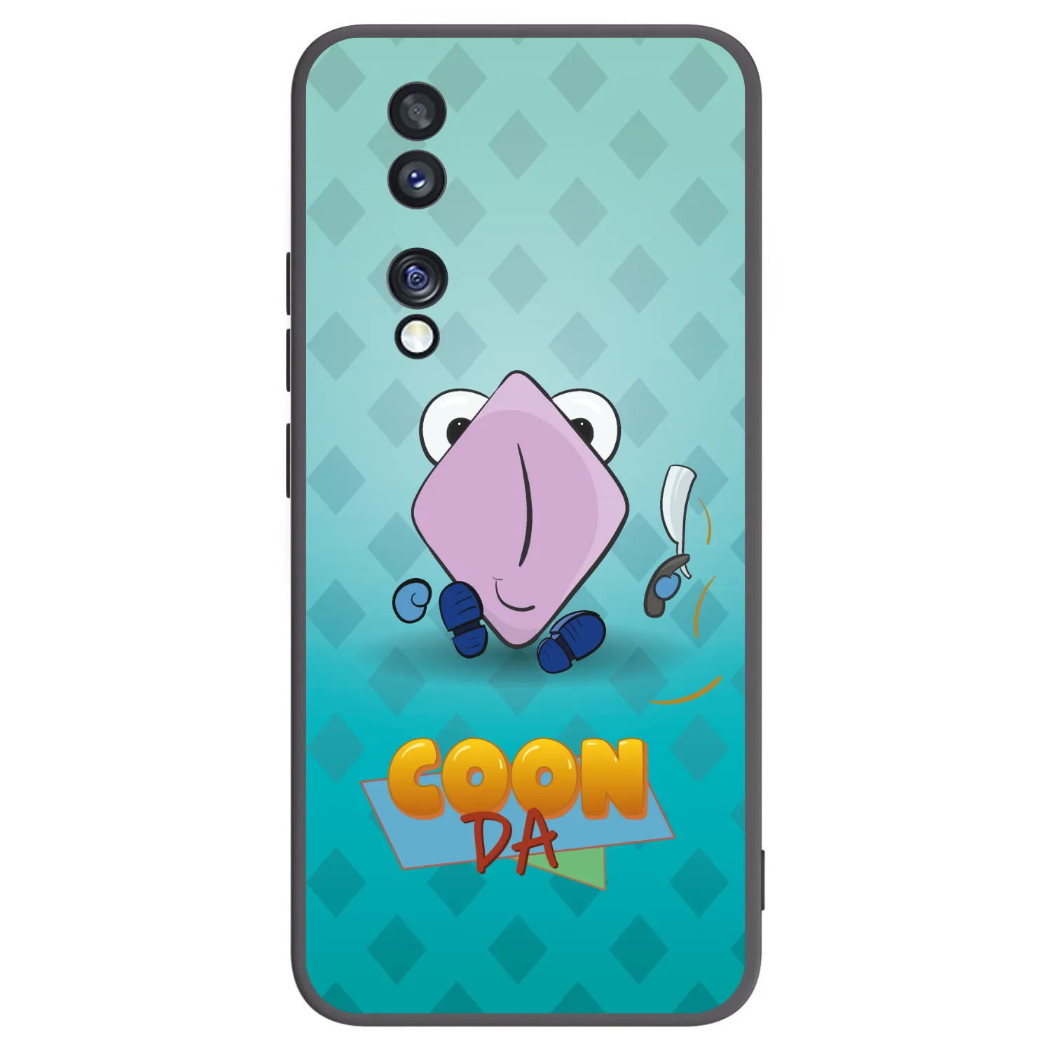 Picasee silikónový čierny obal pre Honor 70 - COONDA holátko - světlá