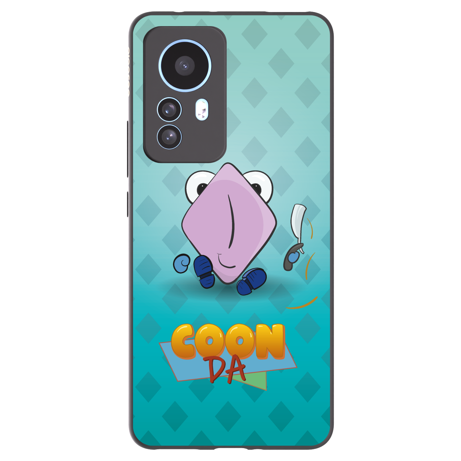 Picasee silikónový čierny obal pre Xiaomi 12T Pro - COONDA holátko - světlá