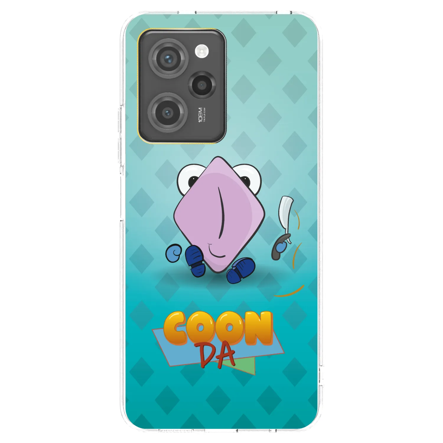 Picasee silikónový prehľadný obal pre Xiaomi Poco X5 Pro - COONDA holátko - světlá