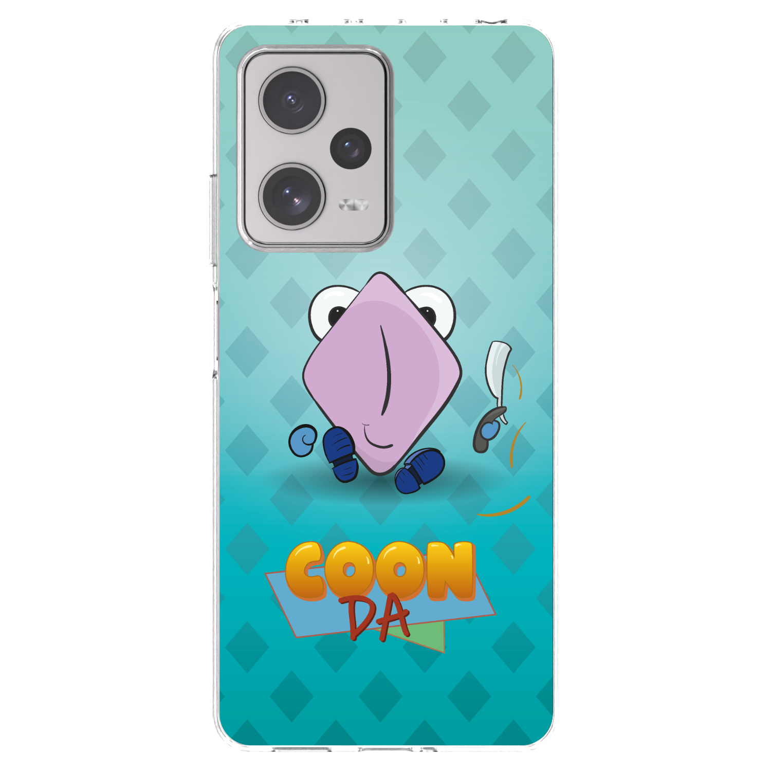 Picasee silikónový prehľadný obal pre Xiaomi Redmi Note 12 Pro+ 5G - COONDA holátko - světlá