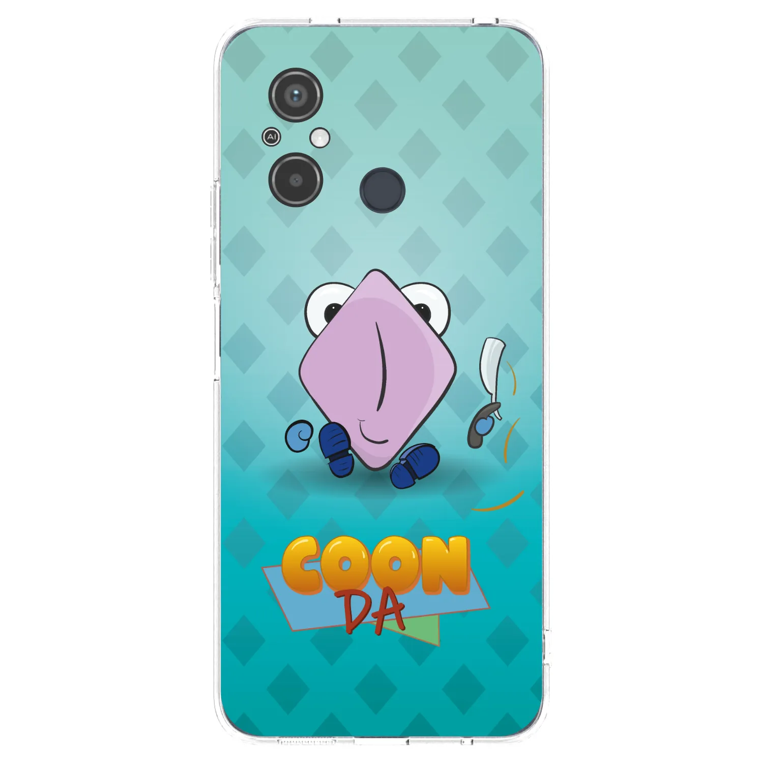 Picasee silikónový prehľadný obal pre Xiaomi Redmi 12C - COONDA holátko - světlá