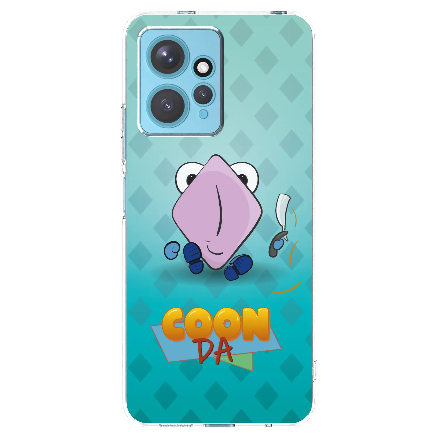 Picasee silikónový prehľadný obal pre Xiaomi Redmi Note 12 4G - COONDA holátko - světlá