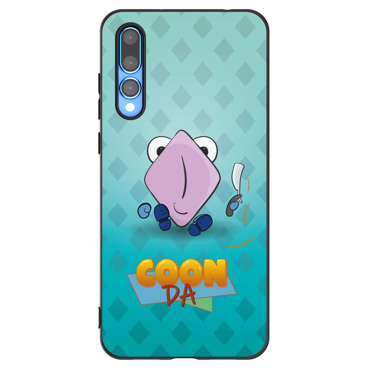 Picasee silikónový čierny obal pre Huawei P20 Pro - COONDA holátko - světlá