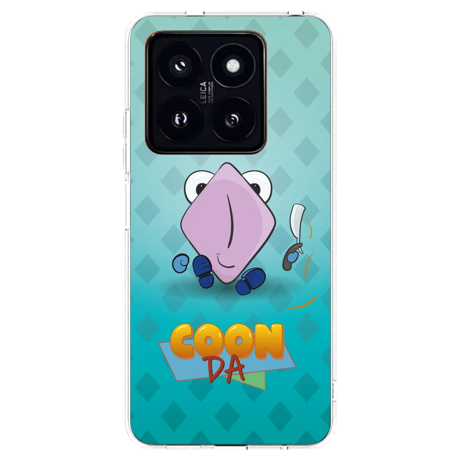 Silikónový prehľadný obal pre Xiaomi 14 Pro - COONDA holátko - světlá
