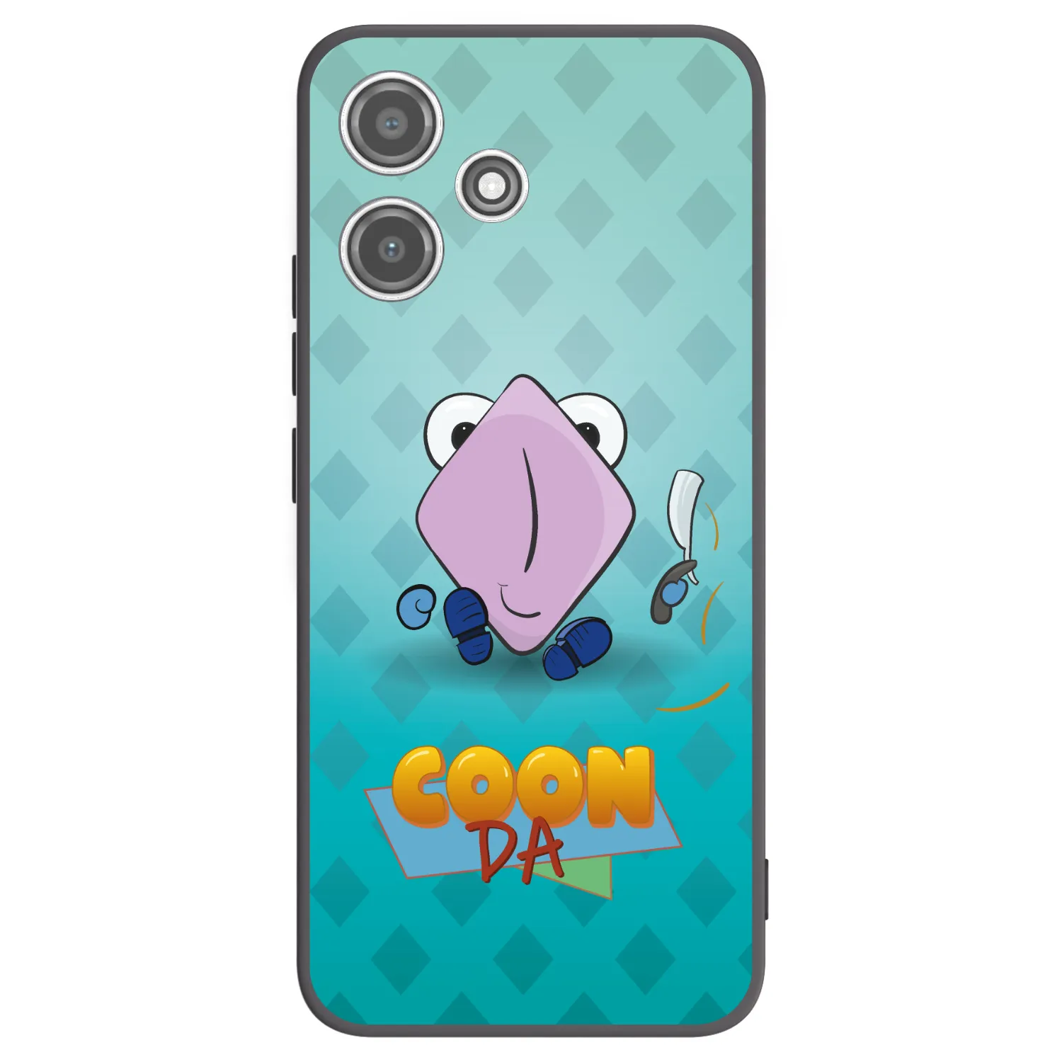 Picasee silikónový čierny obal pre Xiaomi Redmi 12 5G - COONDA holátko - světlá