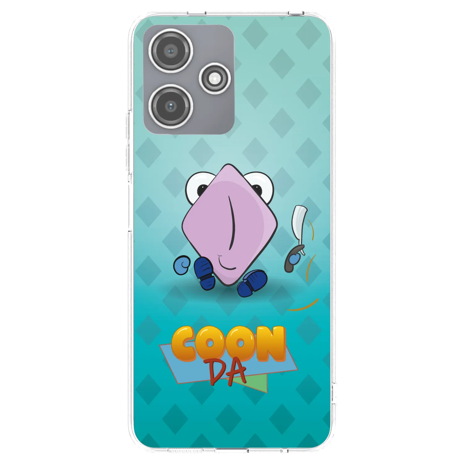 Picasee silikónový prehľadný obal pre Xiaomi Redmi 12 5G - COONDA holátko - světlá