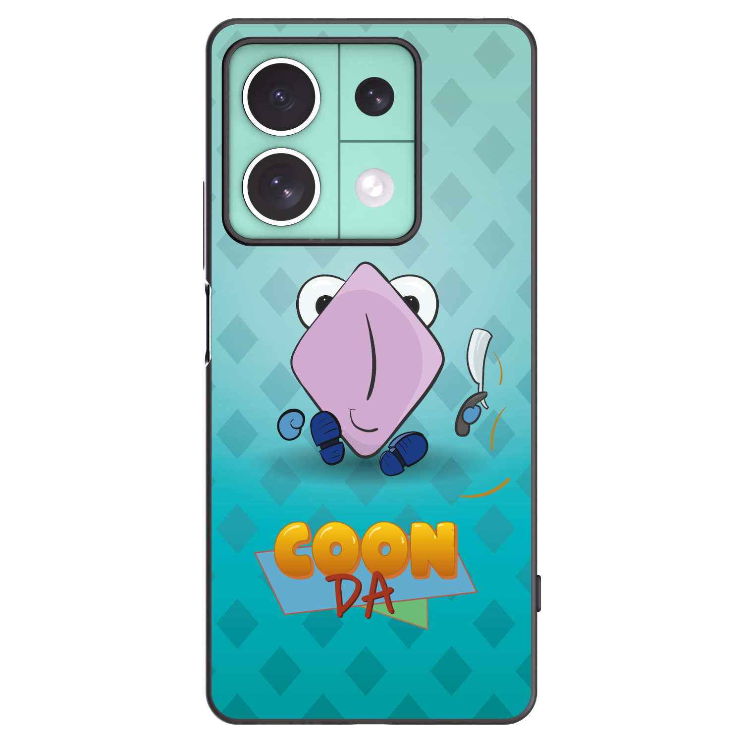 Picasee silikónový čierny obal pre Xiaomi Redmi Note 13 5G - COONDA holátko - světlá