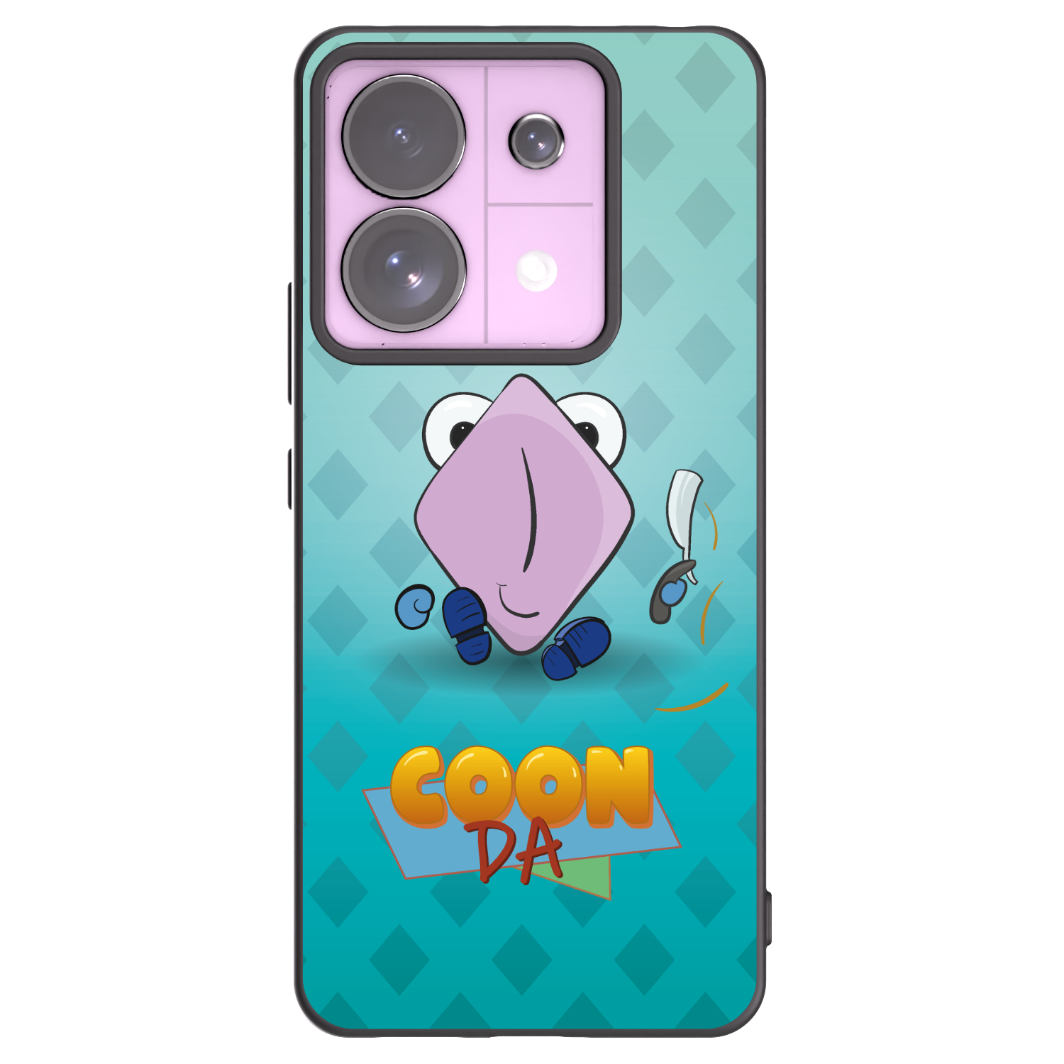 Picasee silikónový čierny obal pre Xiaomi Redmi Note 13 Pro 5G - COONDA holátko - světlá