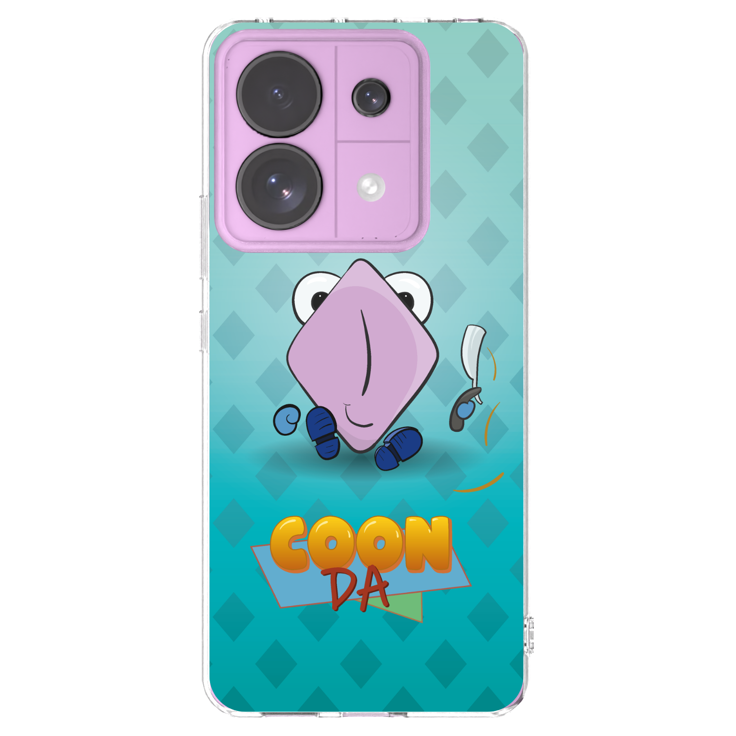 Picasee silikónový prehľadný obal pre Xiaomi Redmi Note 13 Pro 5G - COONDA holátko - světlá