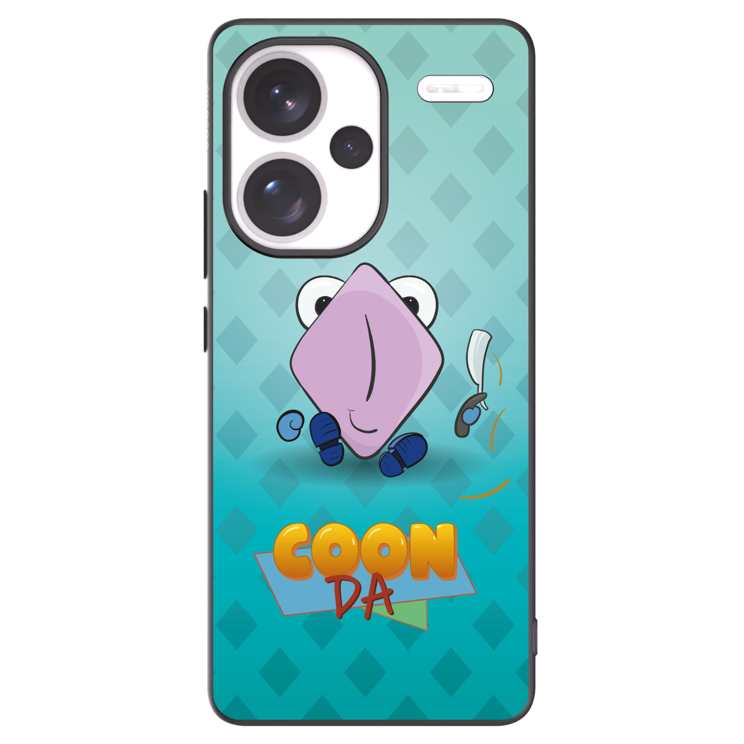 Picasee silikónový čierny obal pre Xiaomi Redmi Note 13 Pro+ 5G - COONDA holátko - světlá