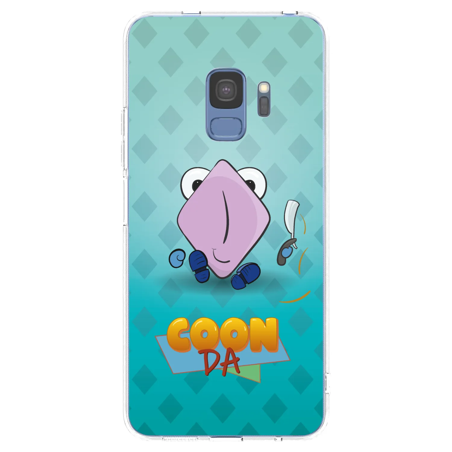 Picasee silikónový prehľadný obal pre Samsung Galaxy S9 G960F - COONDA holátko - světlá