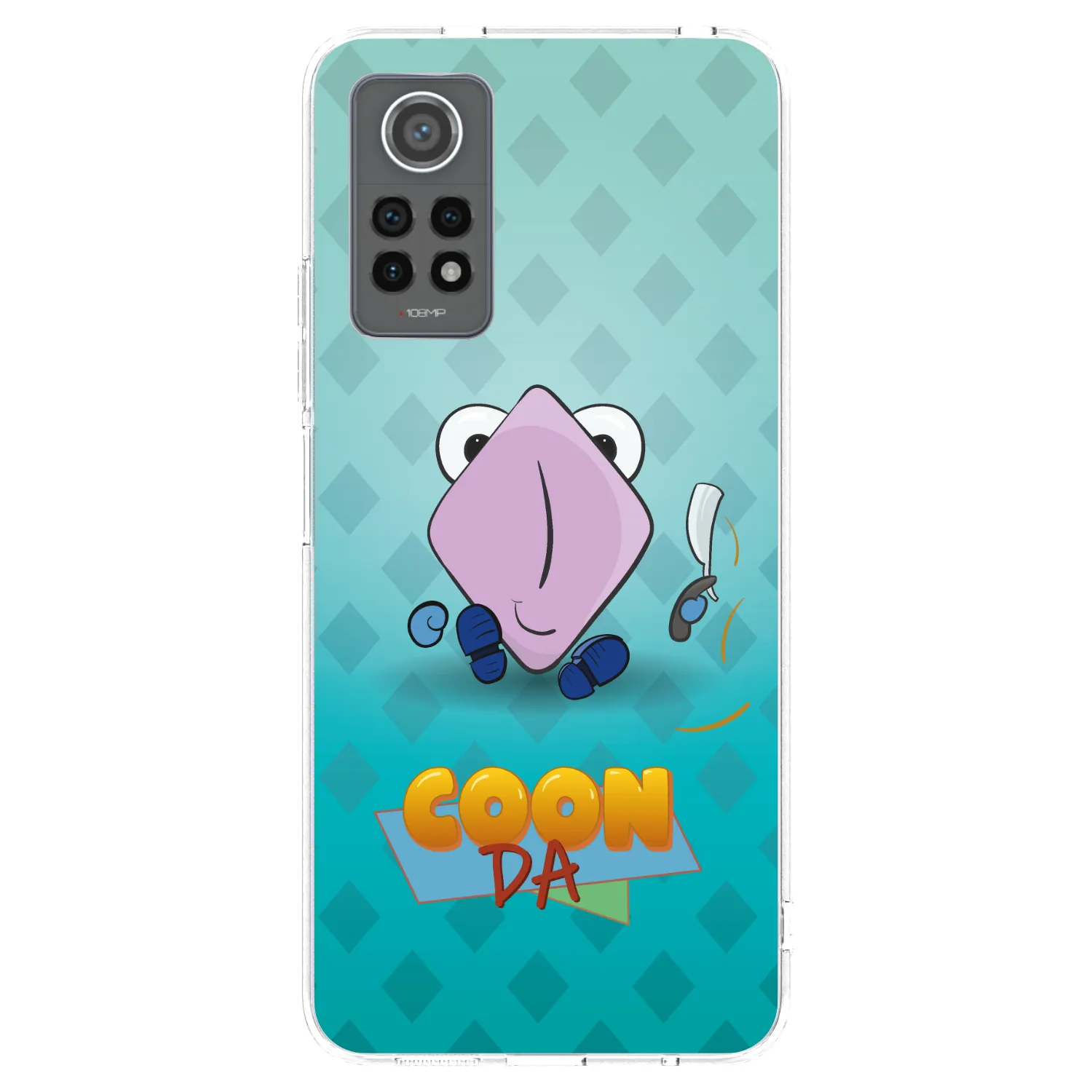 Picasee silikónový prehľadný obal pre Xiaomi Redmi Note 12 Pro 4G - COONDA holátko - světlá