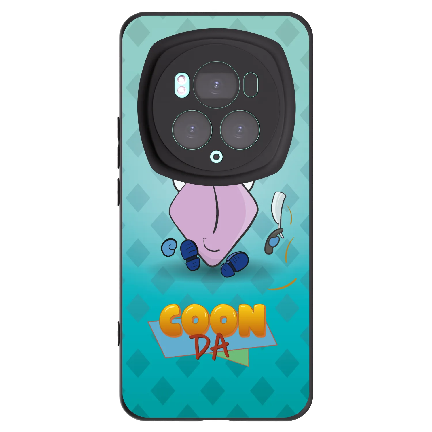 Picasee silikónový čierny obal pre Honor Magic6 Pro - COONDA holátko - světlá