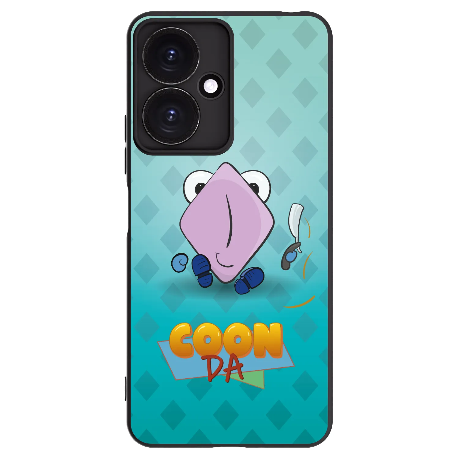 Picasee silikónový čierny obal pre Xiaomi Redmi 13C 5G - COONDA holátko - světlá