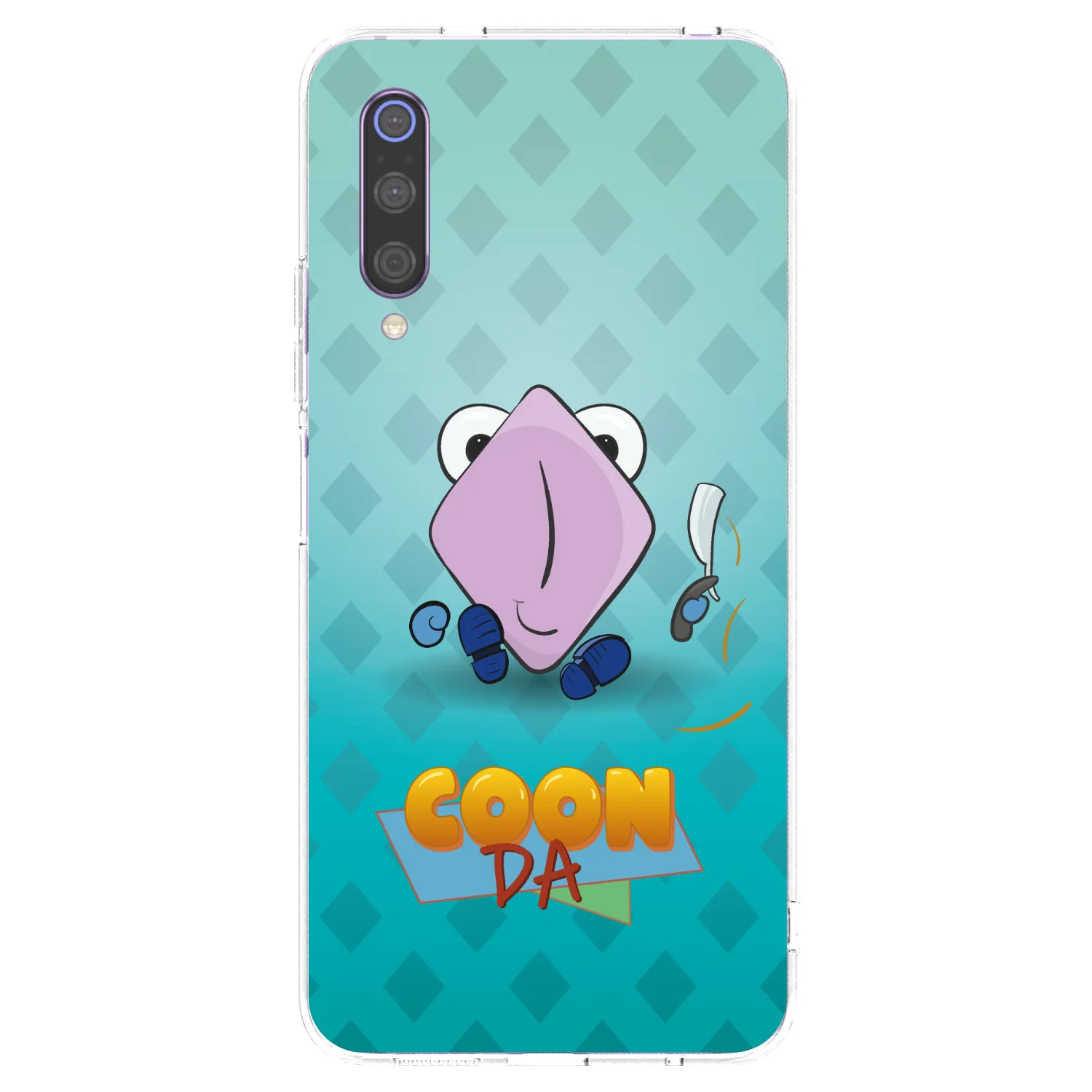 Picasee silikónový prehľadný obal pre Xiaomi Mi 9 - COONDA holátko - světlá