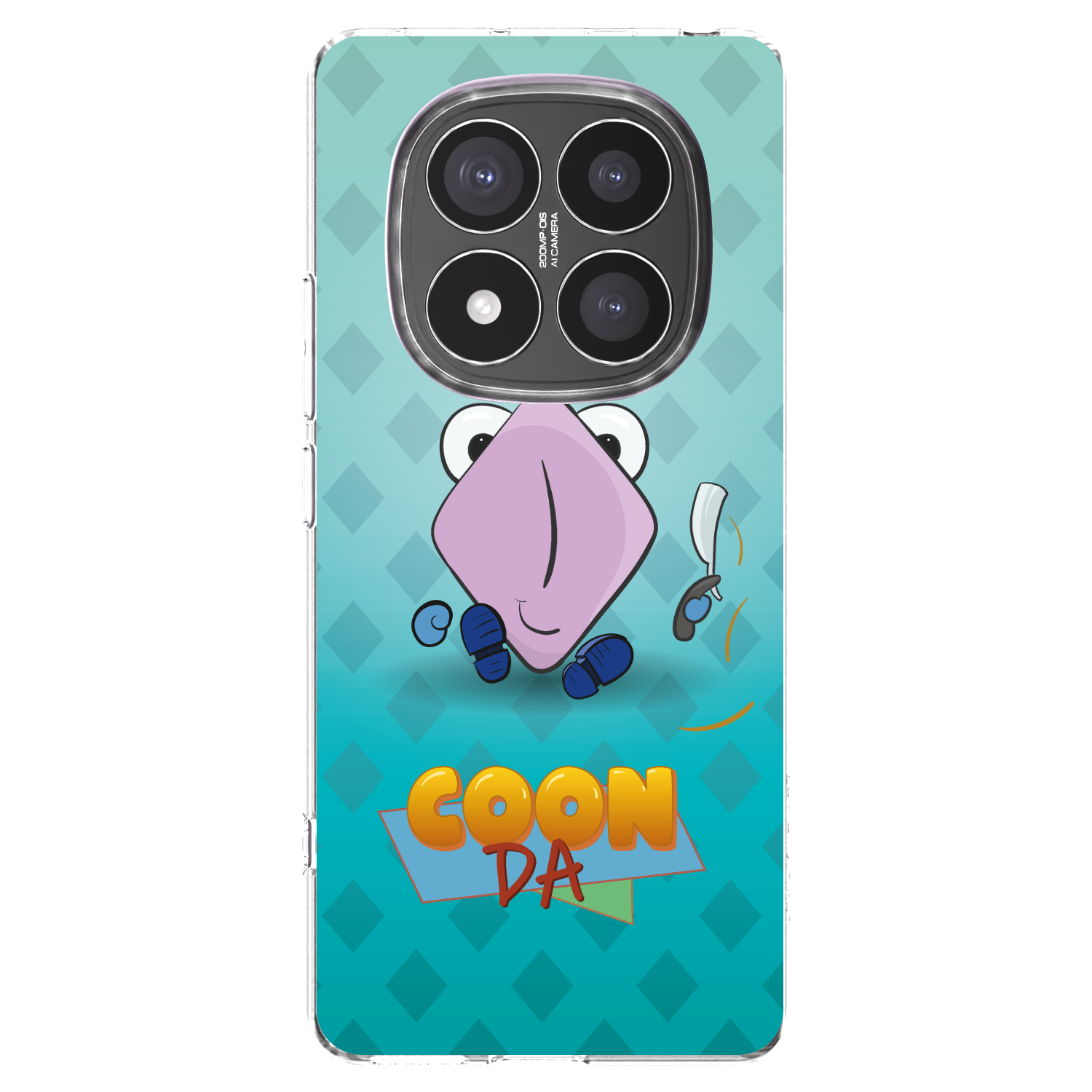 Picasee silikónový prehľadný obal pre Xiaomi Redmi Note 14 Pro+ 5G - COONDA holátko - světlá