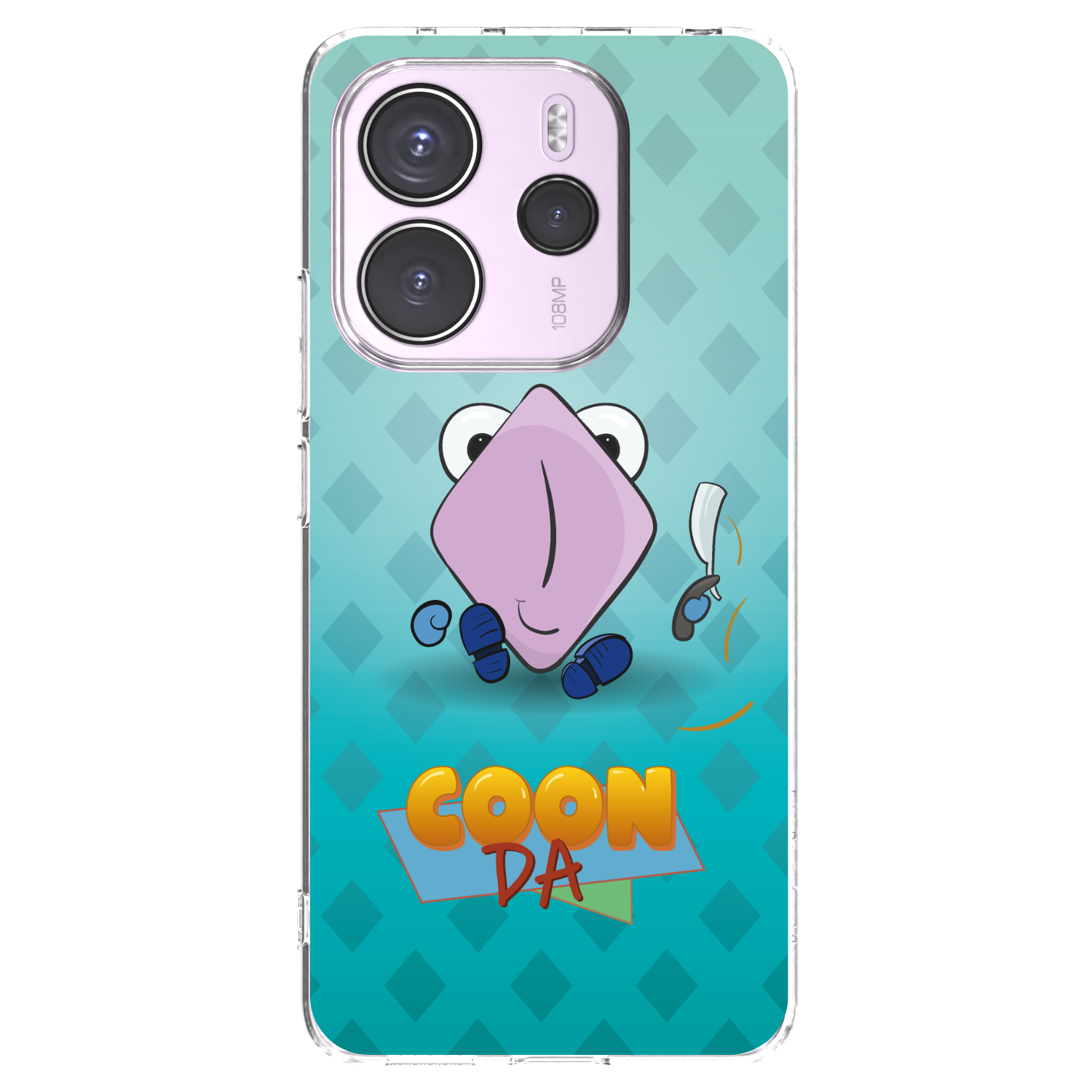 Picasee silikónový prehľadný obal pre Xiaomi Redmi Note 14 4G - COONDA holátko - světlá