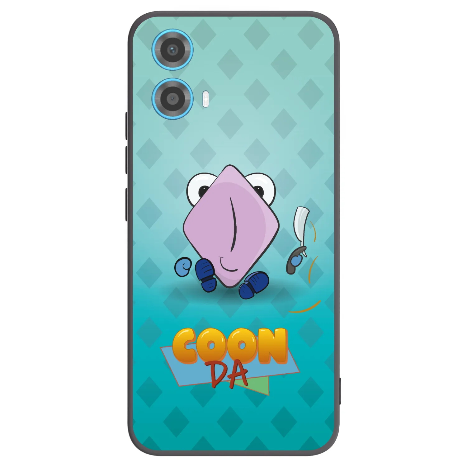 Picasee silikónový čierny obal pre Motorola Moto G34 5G - COONDA holátko - světlá