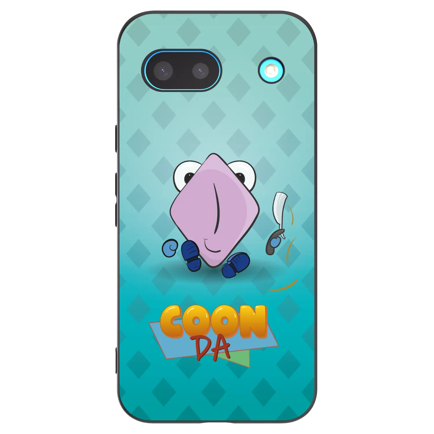 Picasee silikónový čierny obal pre Google Pixel 8a - COONDA holátko - světlá