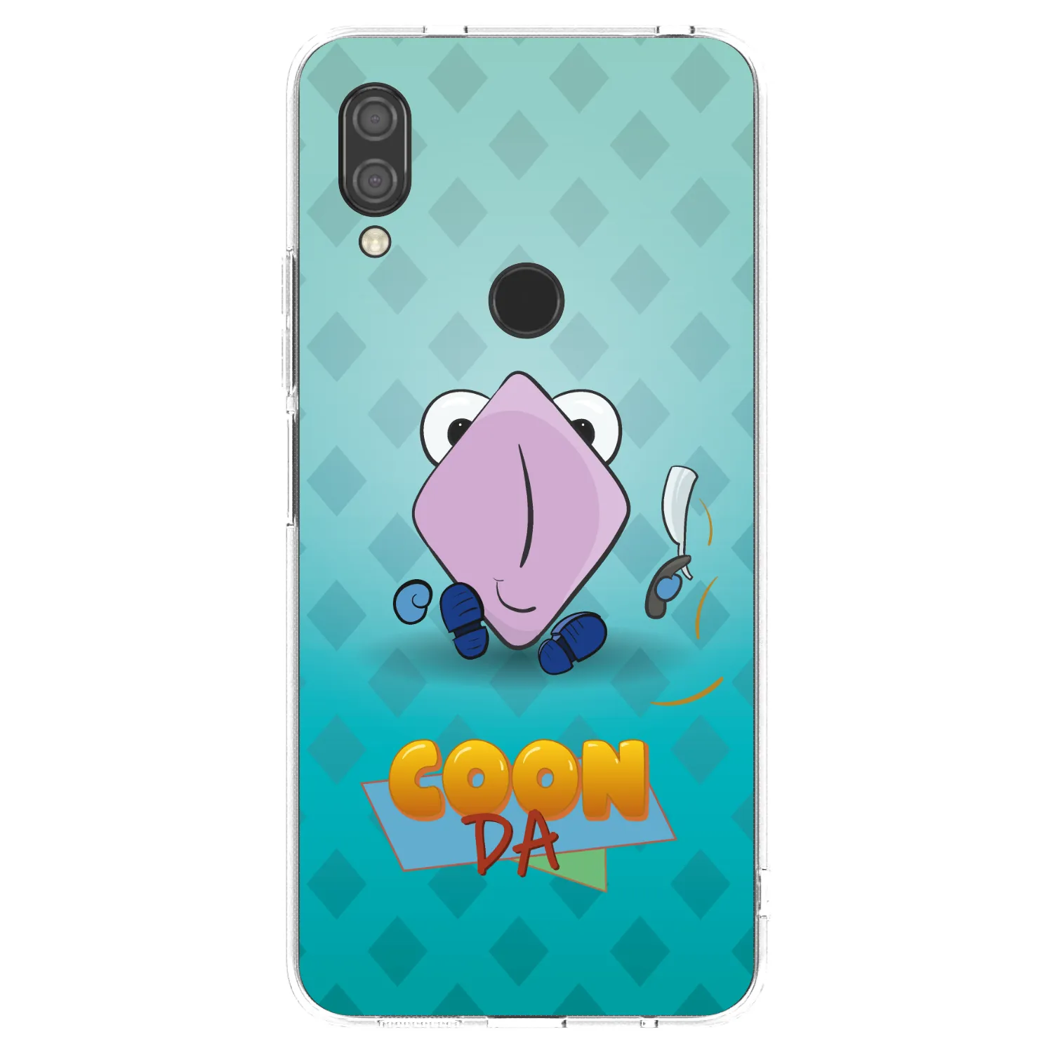 Picasee silikónový prehľadný obal pre Xiaomi Redmi 7 - COONDA holátko - světlá