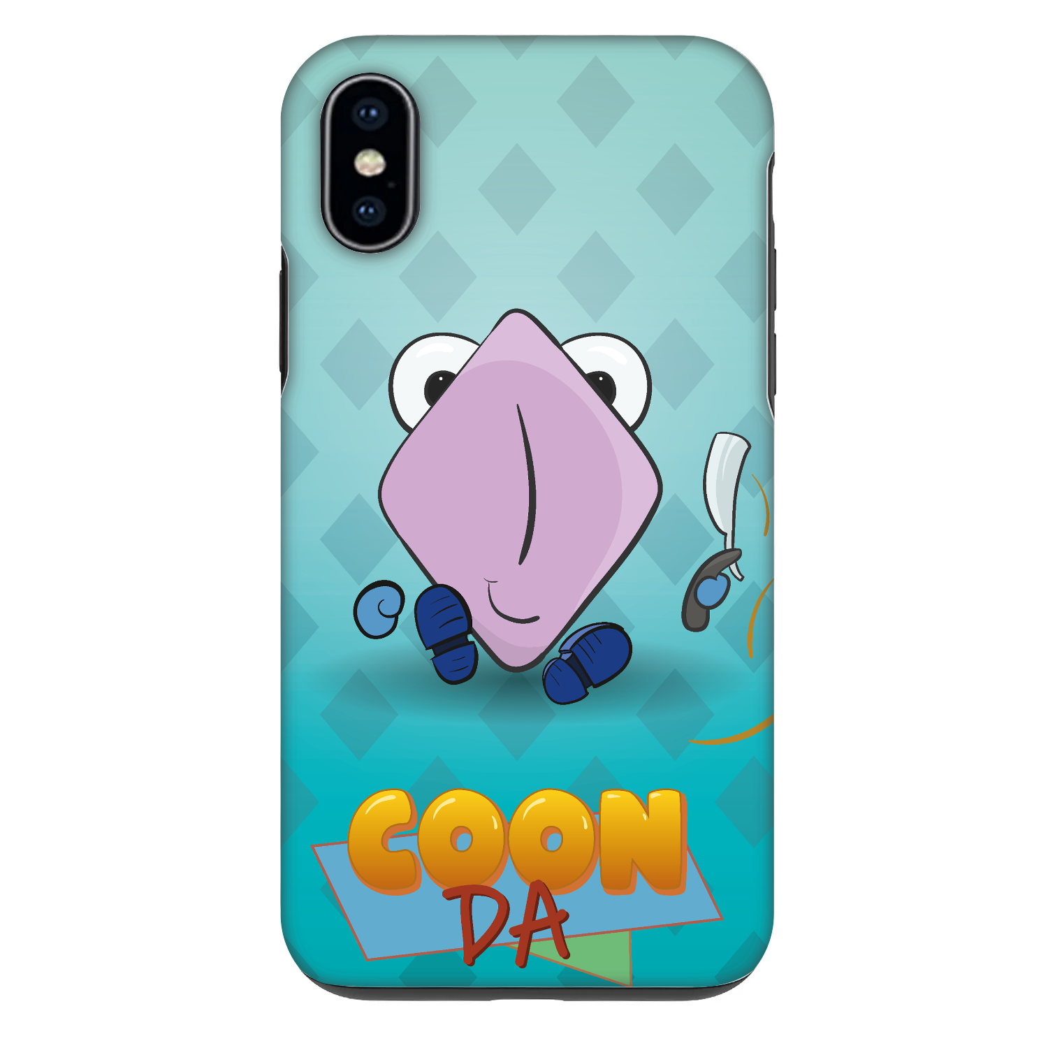 Picasee Fashion Case pre Apple iPhone X/XS - COONDA holátko - světlá