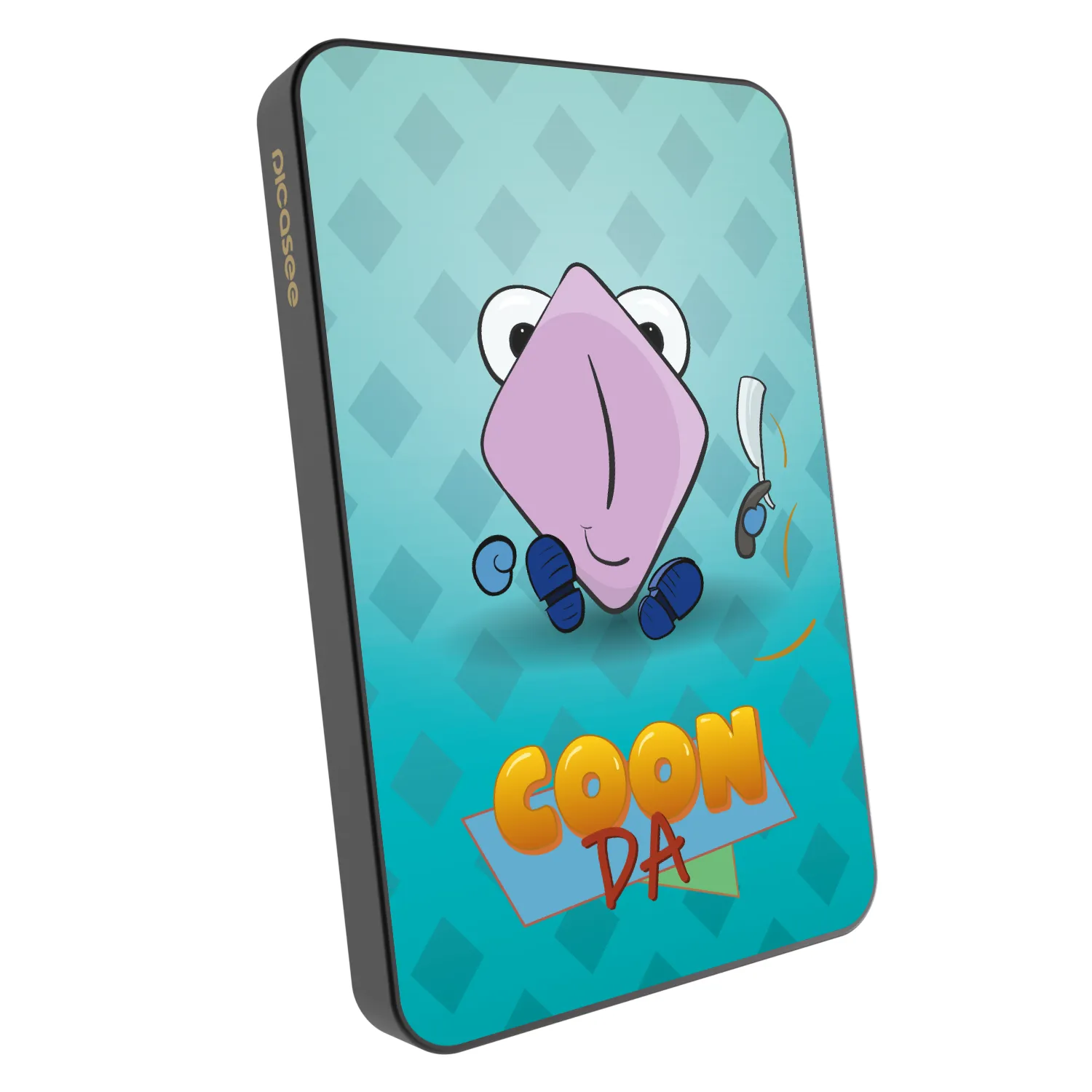 Picasee Powerbanka s MagSafe 5 000 mAh Šedá - COONDA holátko - světlá