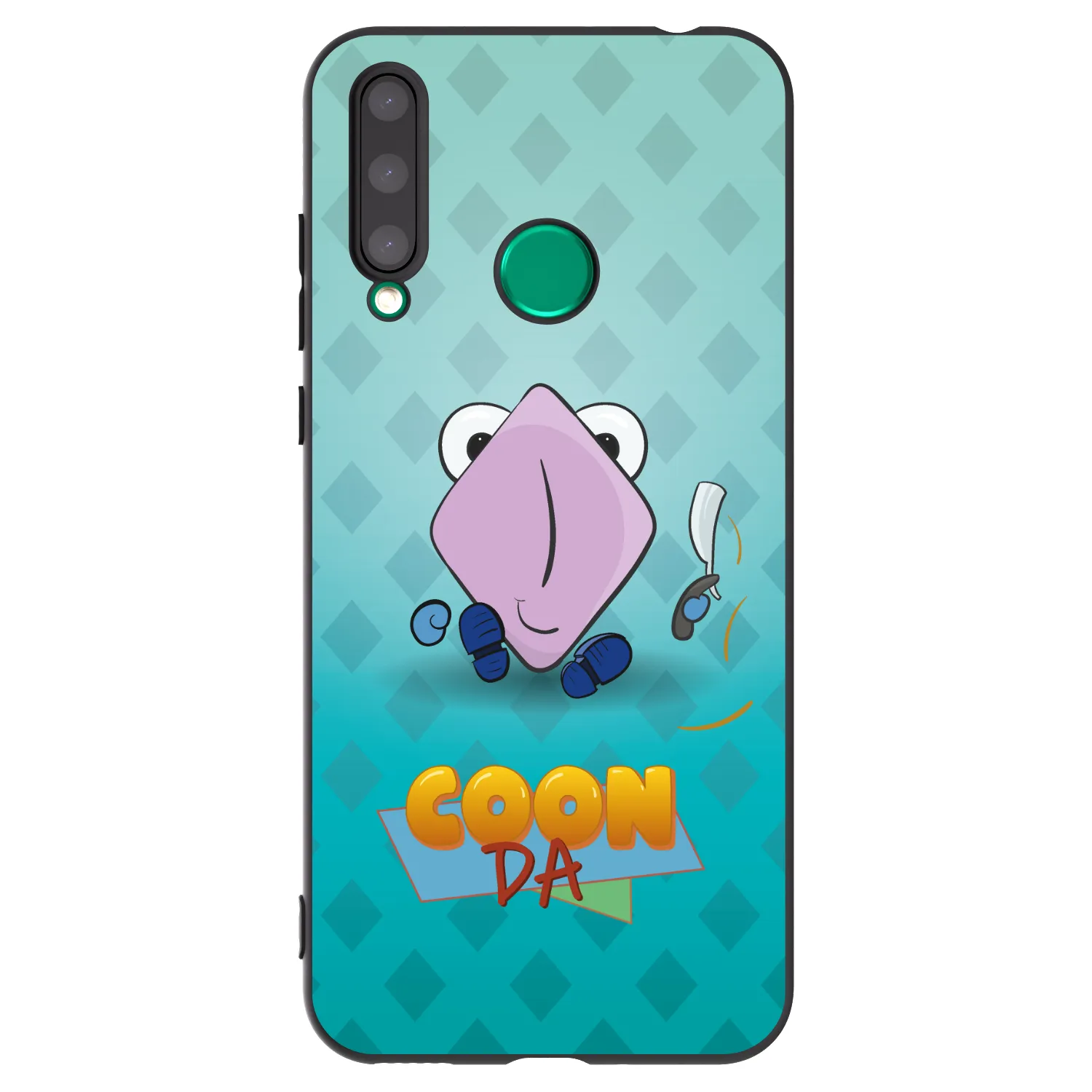 Picasee silikónový čierny obal pre Honor 20 Lite - COONDA holátko - světlá