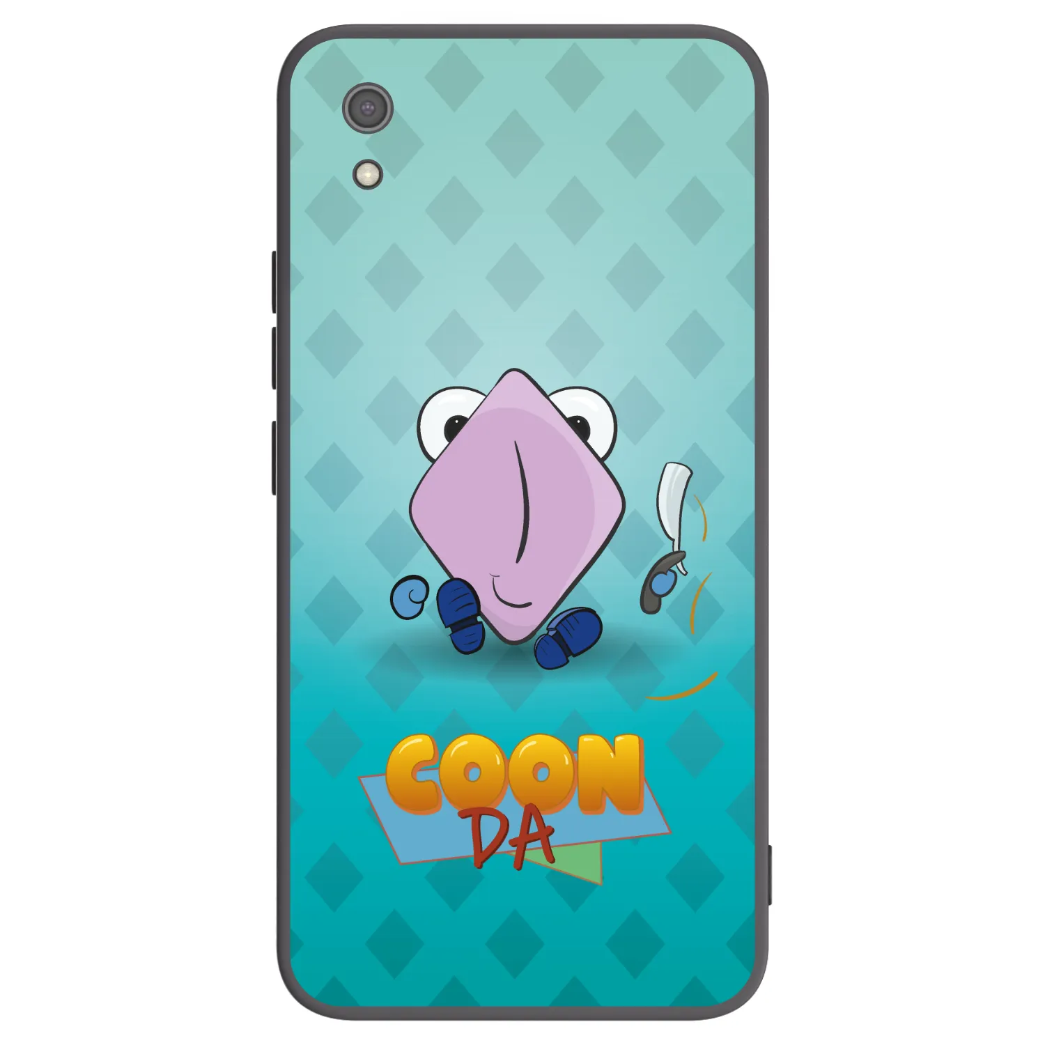 Picasee silikónový čierny obal pre Xiaomi Redmi 7A - COONDA holátko - světlá