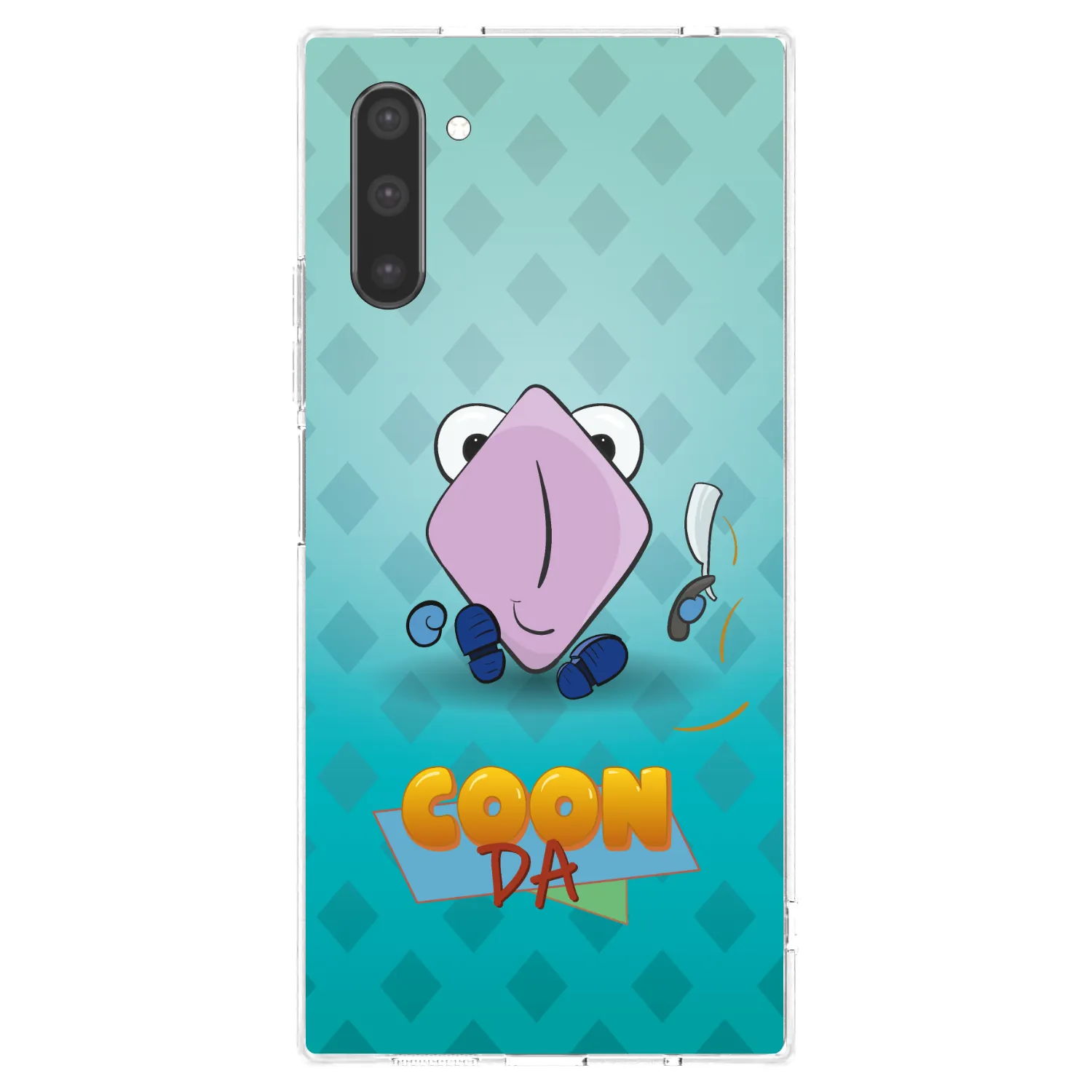 Picasee silikónový prehľadný obal pre Samsung Galaxy Note 10 N970F - COONDA holátko - světlá