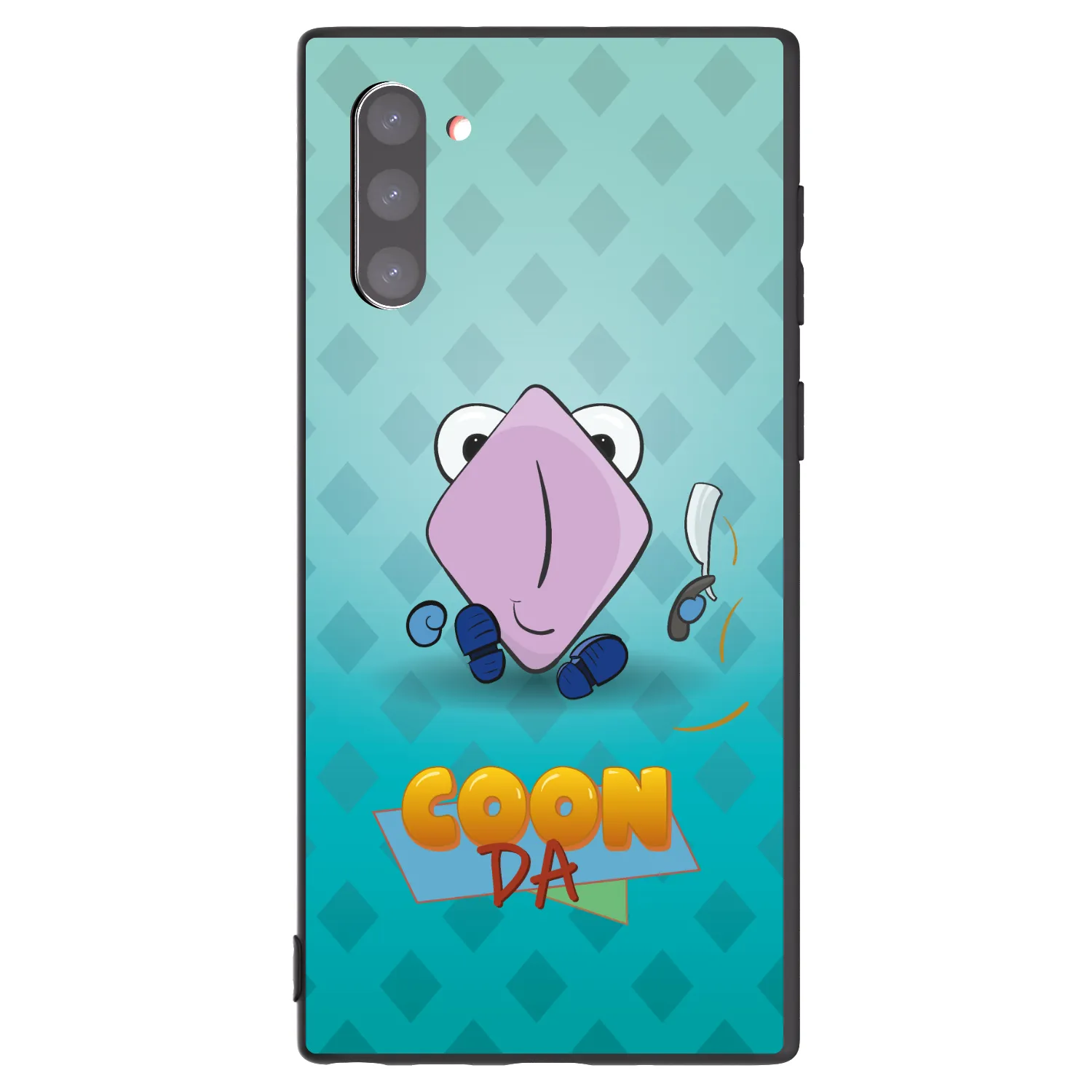 Picasee silikónový čierny obal pre Samsung Galaxy Note 10 N970F - COONDA holátko - světlá