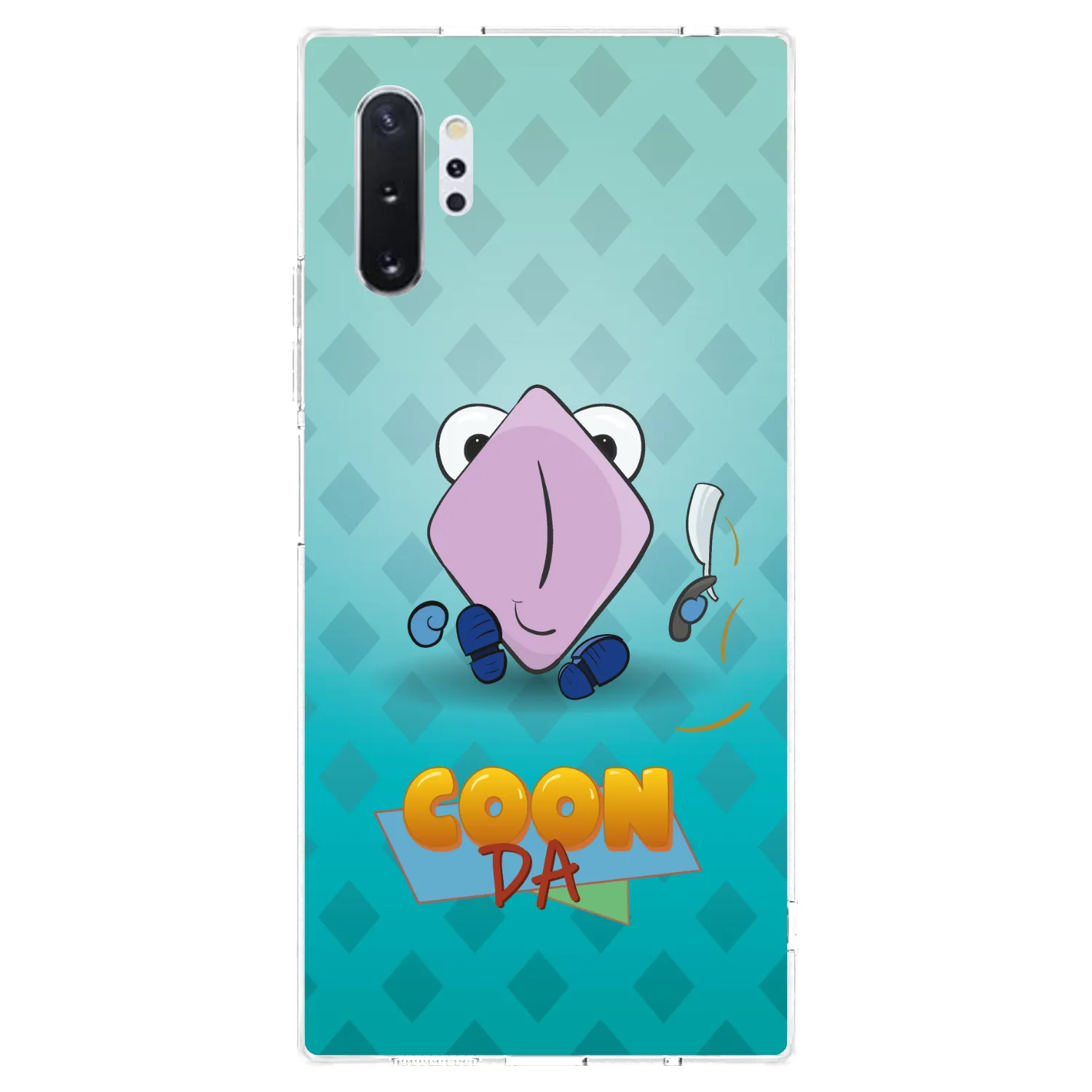 Picasee silikónový prehľadný obal pre Samsung Galaxy Note 10+ N975F - COONDA holátko - světlá