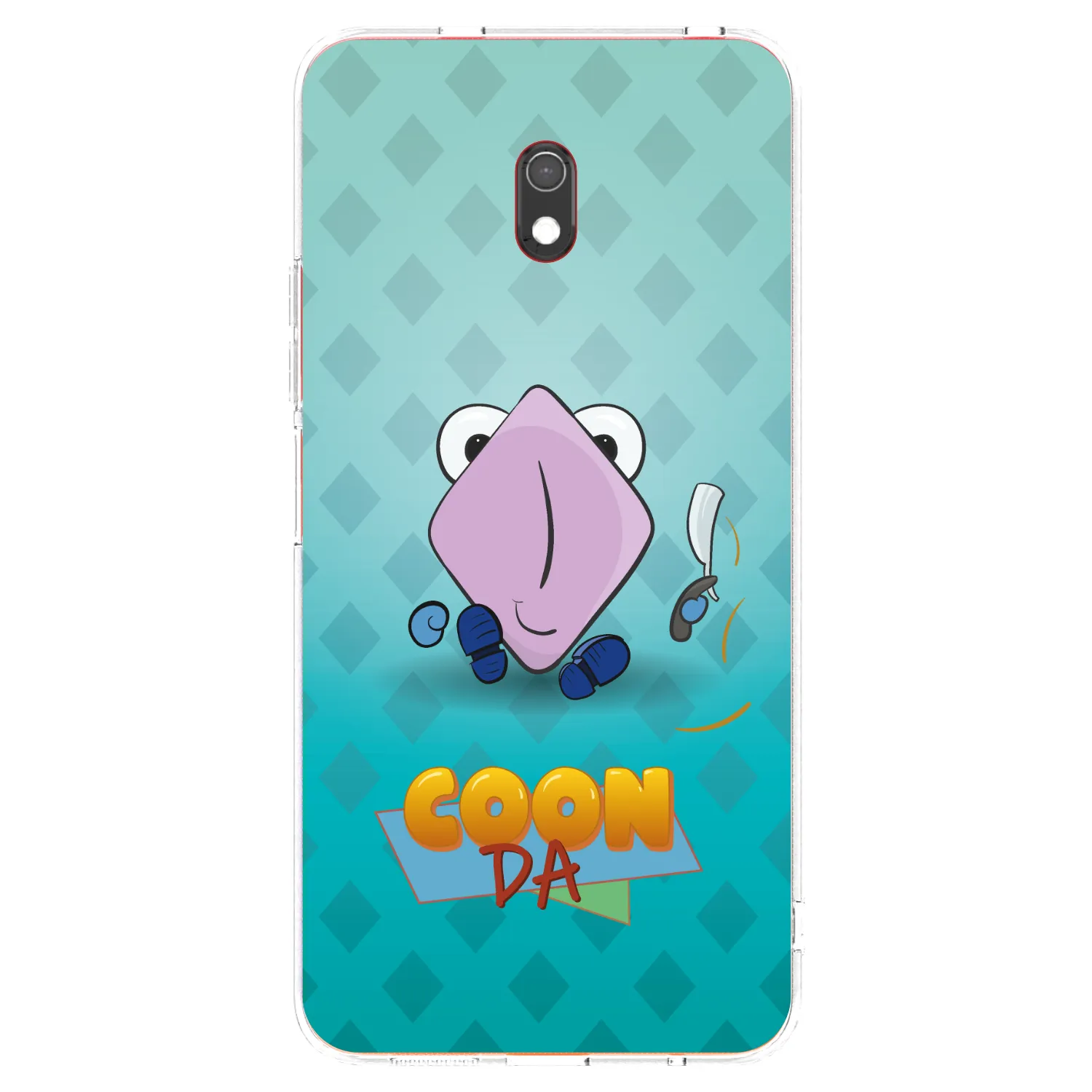 Picasee silikónový prehľadný obal pre Xiaomi Redmi 8A - COONDA holátko - světlá