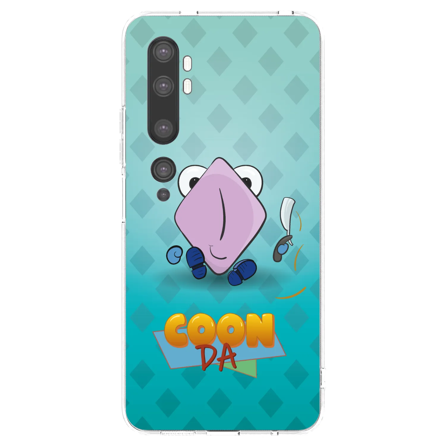 Silikónový prehľadný obal pre Xiaomi Mi Note 10 (Pro) - COONDA holátko - světlá