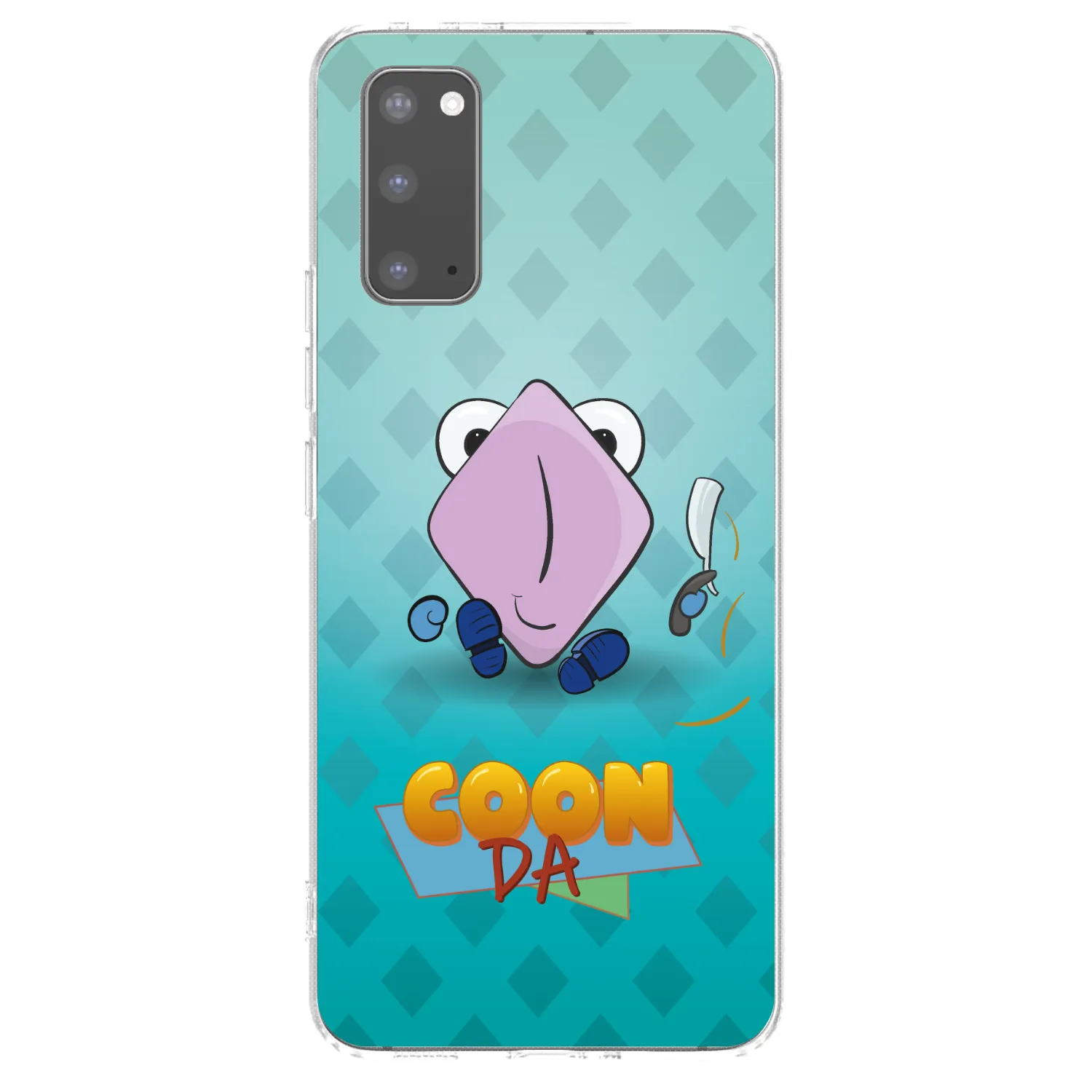 Picasee silikónový prehľadný obal pre Samsung Galaxy S20 G980F - COONDA holátko - světlá