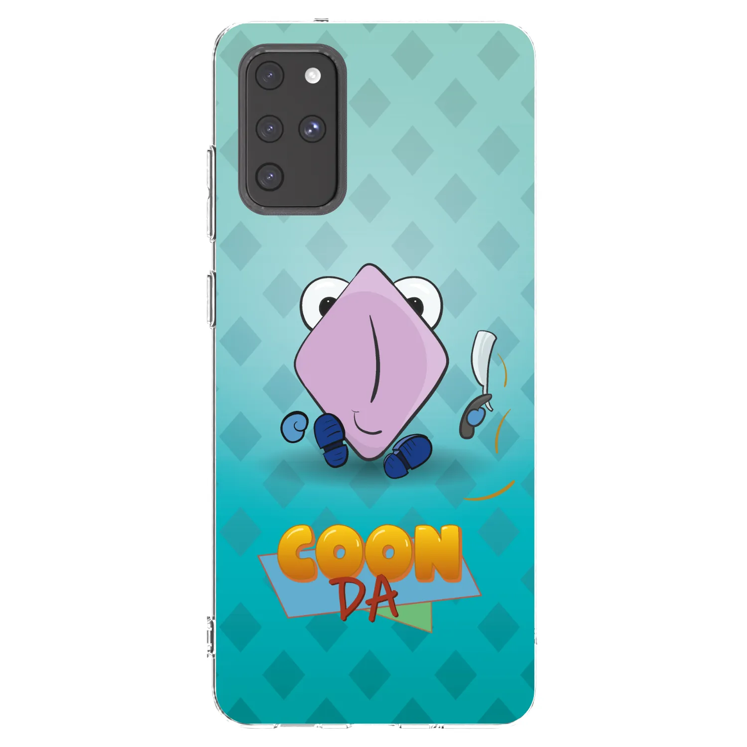 Picasee silikónový prehľadný obal pre Samsung Galaxy S20+ G985F - COONDA holátko - světlá