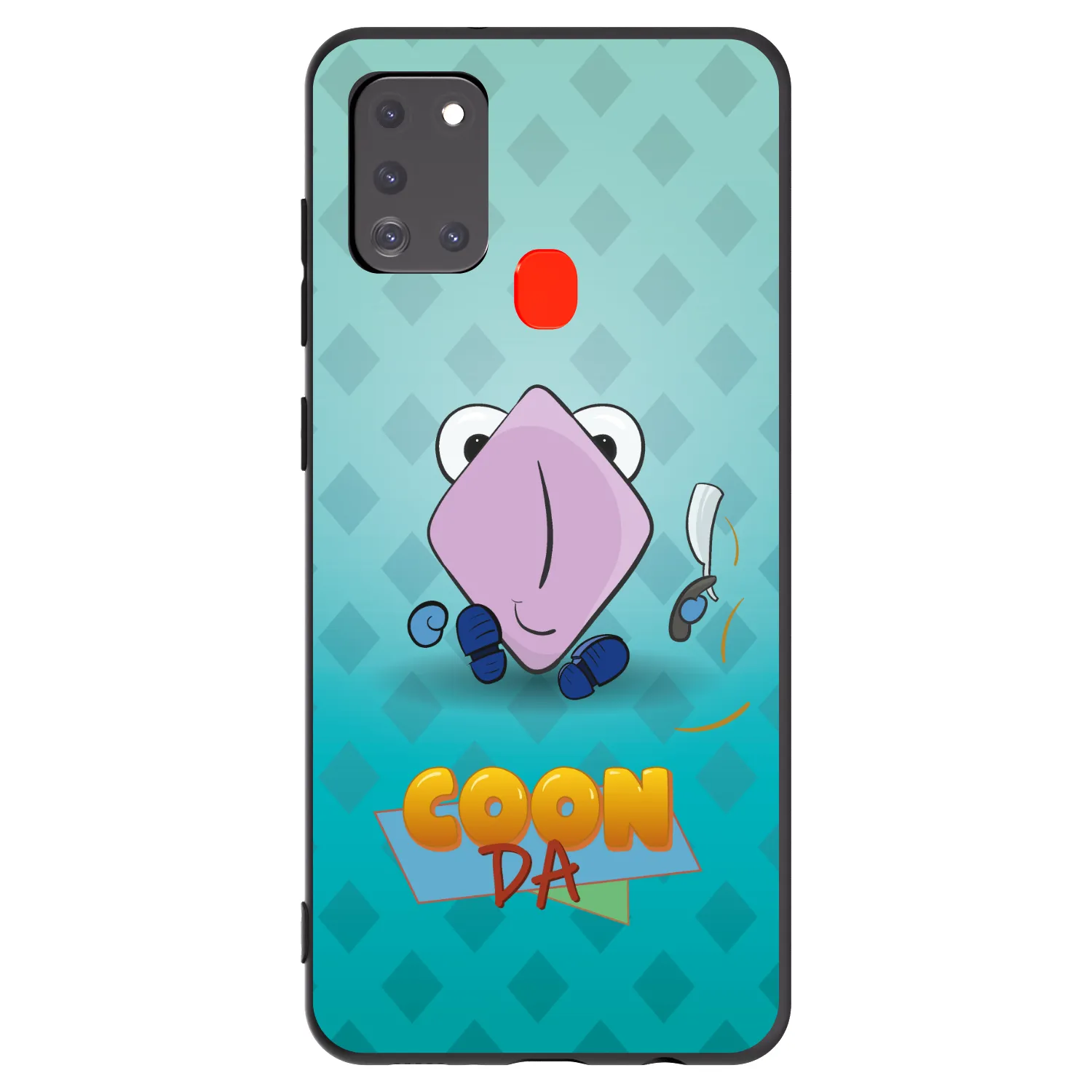 Picasee silikónový čierny obal pre Samsung Galaxy A21s - COONDA holátko - světlá