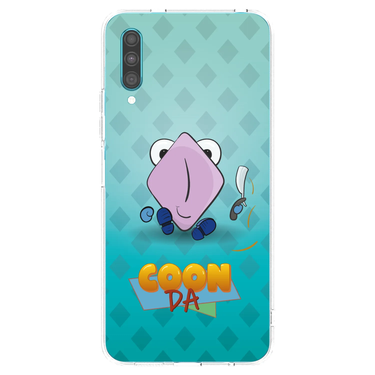 Picasee silikónový prehľadný obal pre Samsung Galaxy A30s A307F - COONDA holátko - světlá