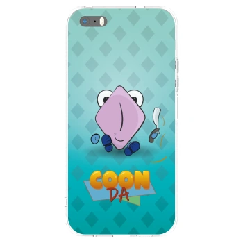 Picasee silikónový prehľadný obal pre Apple iPhone 5/5S/SE - COONDA holátko - světlá