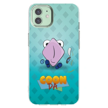 Picasee silikónový prehľadný obal pre Apple iPhone 12 Pro - COONDA holátko - světlá