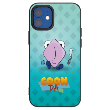 Picasee silikónový čierny obal pre Apple iPhone 12 mini - COONDA holátko - světlá