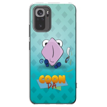 Picasee silikónový prehľadný obal pre Xiaomi Redmi Note 10 - COONDA holátko - světlá