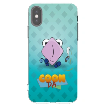 Picasee silikónový prehľadný obal pre Apple iPhone X/XS - COONDA holátko - světlá