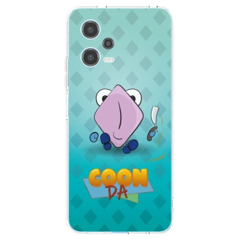 Picasee silikónový prehľadný obal pre Xiaomi Redmi Note 12 5G - COONDA holátko - světlá