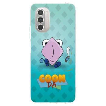 Picasee silikónový prehľadný obal pre Motorola Moto G51 - COONDA holátko - světlá