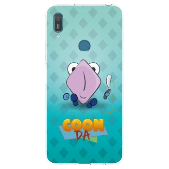 Picasee silikónový prehľadný obal pre Huawei Y7 2019 - COONDA holátko - světlá