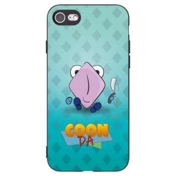 Picasee silikónový čierny obal pre Apple iPhone SE 2020 - COONDA holátko - světlá