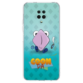 Picasee silikónový prehľadný obal pre Xiaomi Redmi Note 9 Pro - COONDA holátko - světlá
