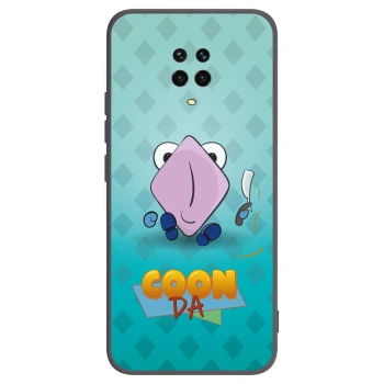 Picasee silikónový čierny obal pre Xiaomi Redmi Note 9 Pro - COONDA holátko - světlá